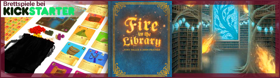 Fire in the Library bei Kickstarter