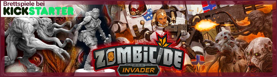 Zombicide Invader Kickstarter Brettspiel