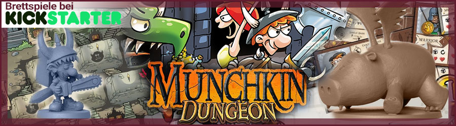 Kickstarter Banner Munchkin Dungeon