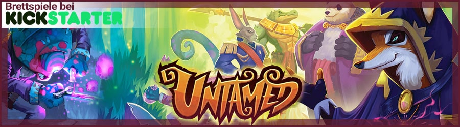 Brettspiele bei kickstarter - Untamed: Feral Factions