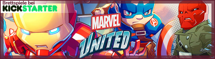 Brettspiele bei Kickstarter - Marvel United