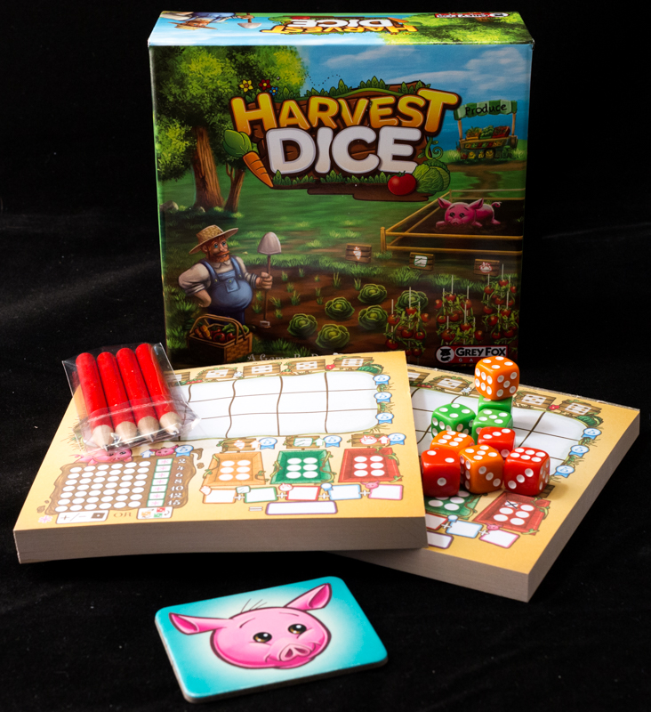 Review Harvest Dice (Würfelgemüse) Der Brettspiel Acker für zu Hause