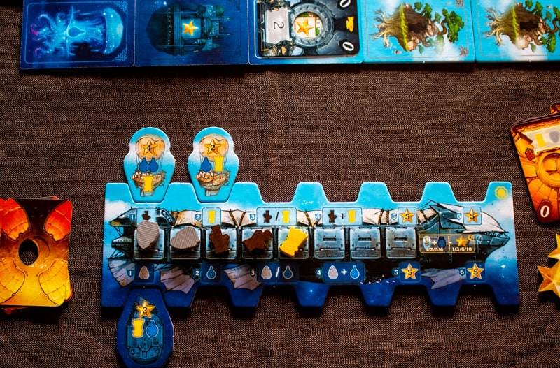 Solenia Board Game Player Board