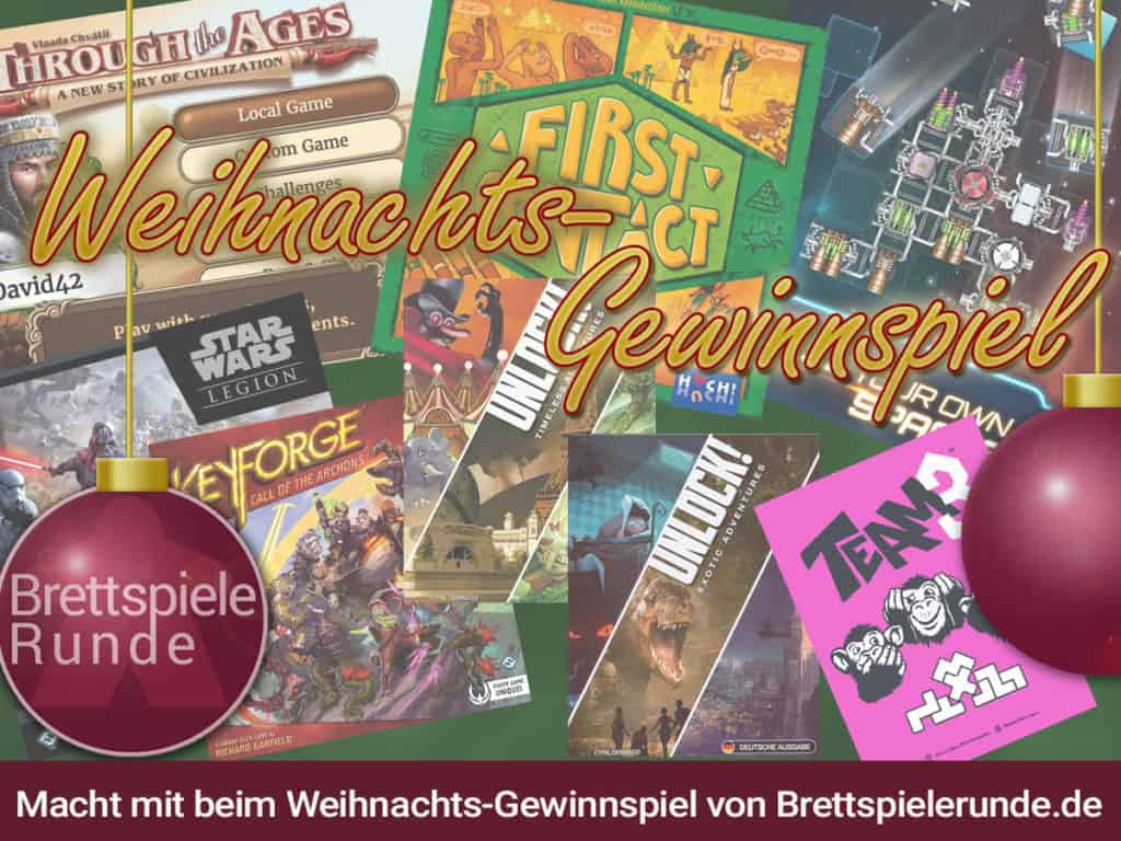 Brettspiele-Runde Weihnachts-Gewinnspiel 2019