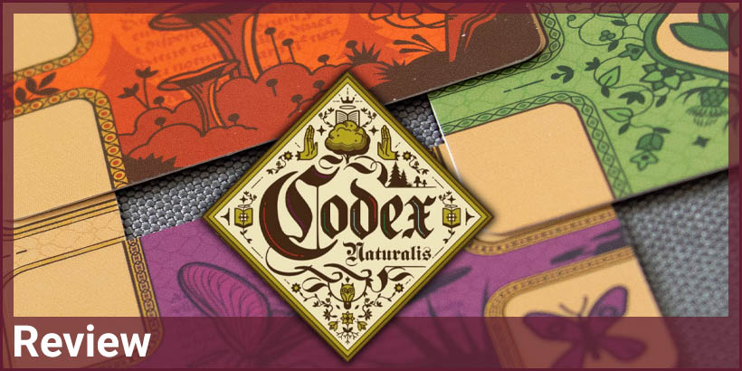 Review zum Karten-Legespiel Codex Naturalis
