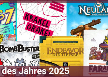 Die Nominierten zum Spiel des Jahres 2025