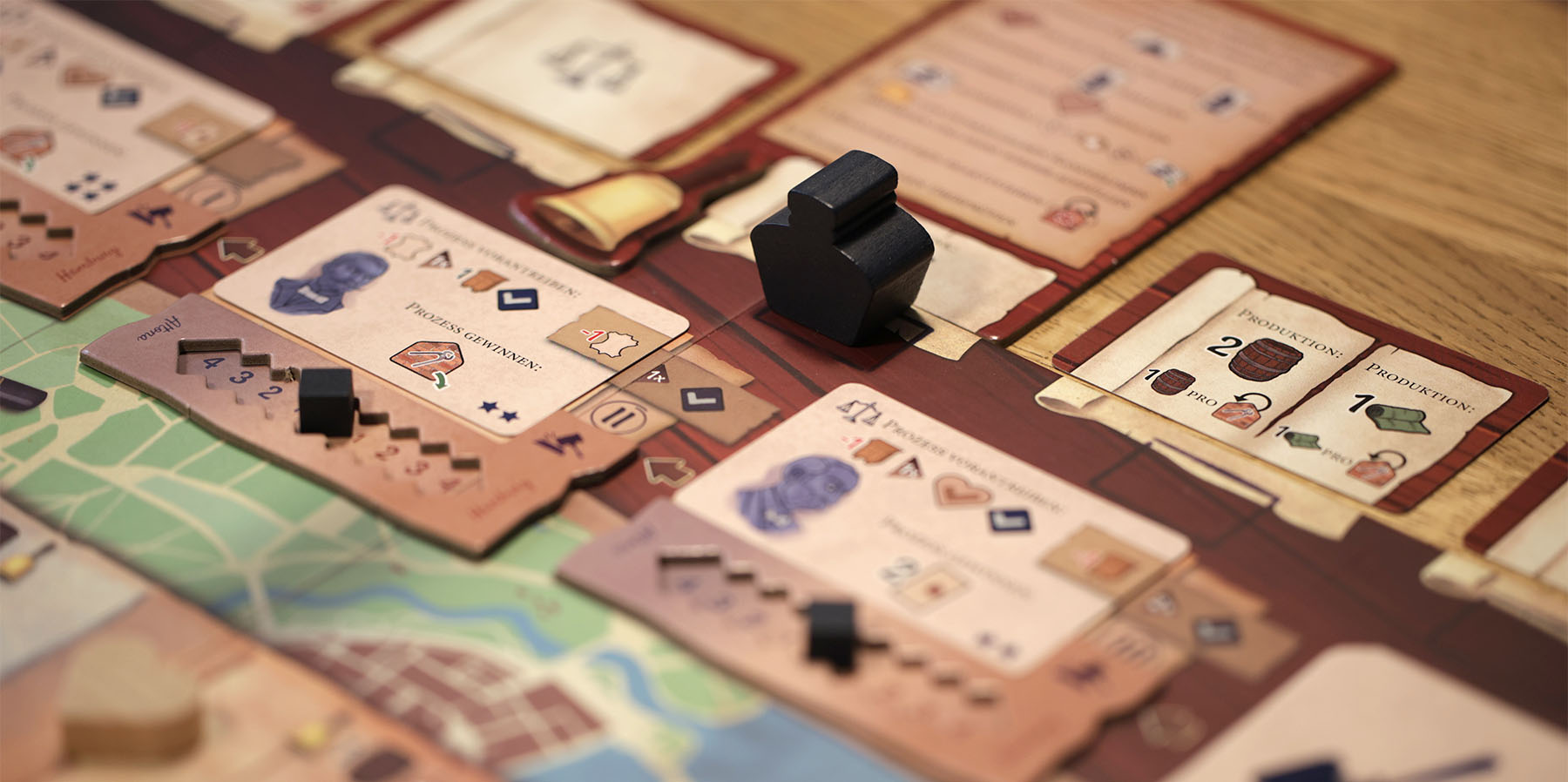 Rival Cities Brettspiel - Tintenfass