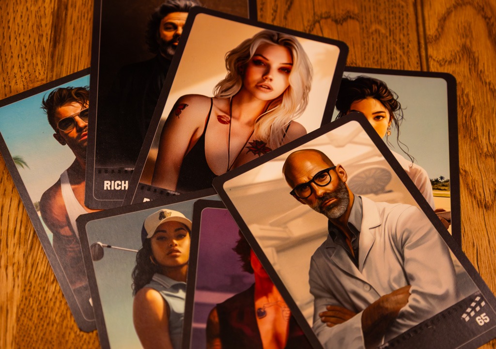 Masters of Crime: Hollywood Charaktere