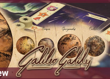 Galileo Galilei Brettspiel Review