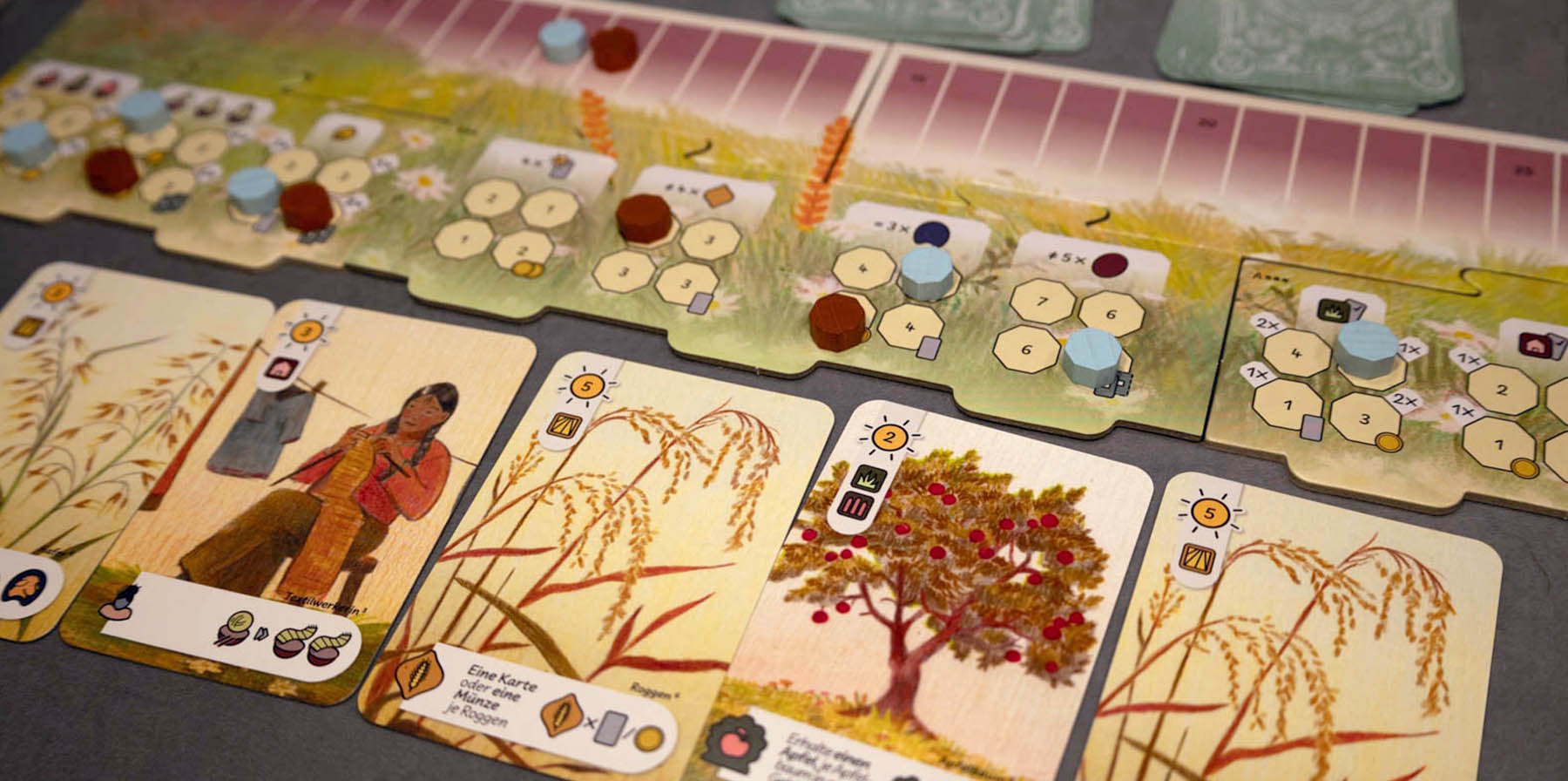 Landgut Brettspiel - Ziele
